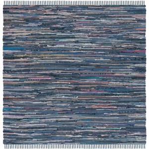Rag Rug RAR121 Hand Woven Indoor Rugs - Safavieh - 1 of 4