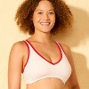 Women's Textured Contrast Binding Bralette Bikini Top - Shade & Shore™ - 3 of 3