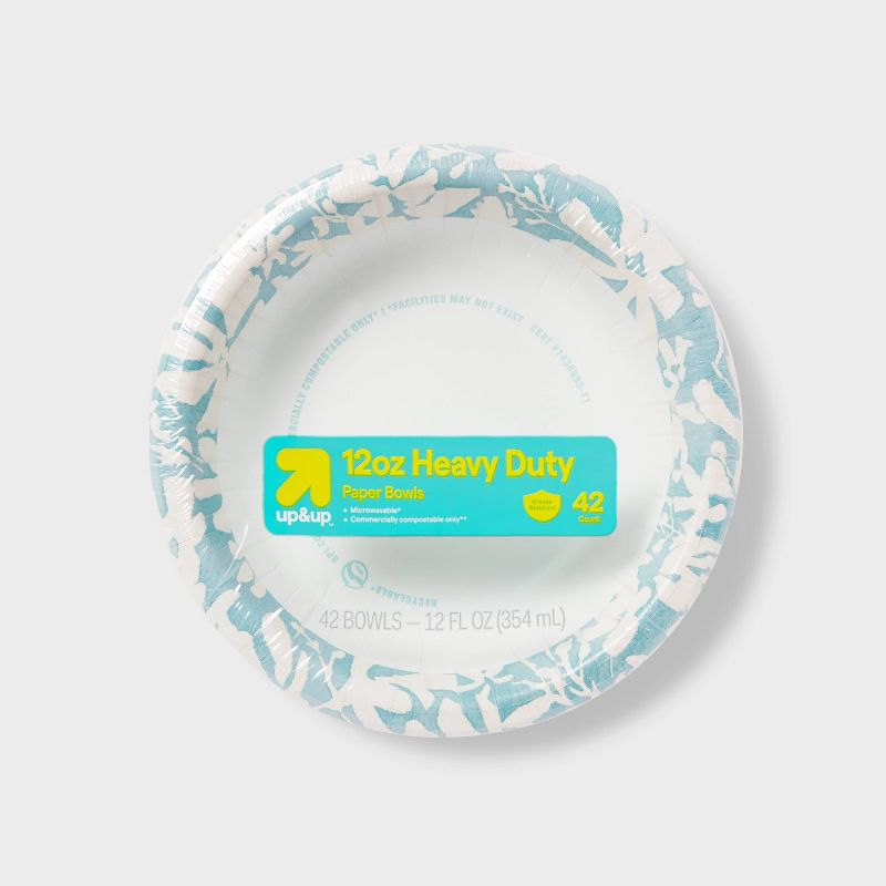 Paper Bowl - 42ct - up &#38; up&#8482; (Pattern &#38; Color May Vary), 1 of 6