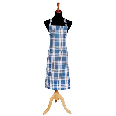 C&F Home Parker Blue & Red Thanksgiving Apron