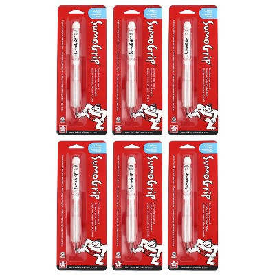 Sakura SumoGrip Pen Liquid Ink Multicolor Ink 6/Bundle (SAK50280-6)