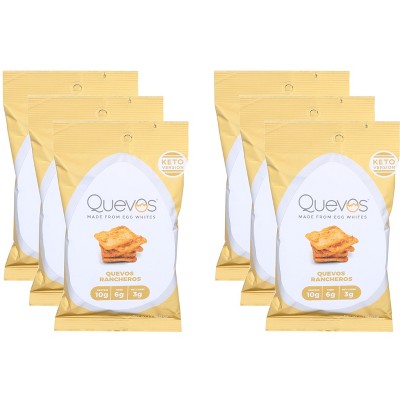 Quevos Rancheros Chips - Case of 6 - 1 oz
