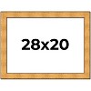 PosterPalooza | Embellished Gold Picture Frame - UV Acrylic, Backing Board, Hanging Hardware Included - 2 of 4