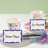 Avery Customizable Name Tags, 2-1/3" x 3-3/8", White with Blue Border, 6 Packs of 100, 600 Removable Name Badges Total (44144) - 4 of 4