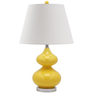 Eva Double Gourd Table Lamp - 24 Inch Height - LIT4086 - Safavieh - 1 of 2