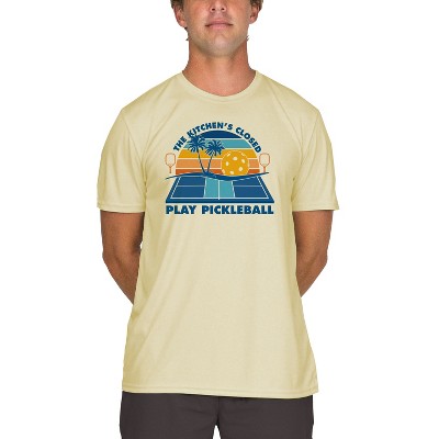 Vapor Apparel Men's Pickleball Kitchen's Closed UPF 50+ T-Shirt for Sports and Outdoor Lifestyle