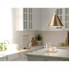 UHP4678	Urban Ambiance Luxury Modern Farmhouse Indoor Pendant,  14''H x 16"W x 16''D,  Vintage Brass Finish, UHP4678 - 2 of 4