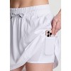RBX Active Women's Tennis-Style Seamed Pleats Active Skort with Built in Shorts and Pockets - 2 of 4