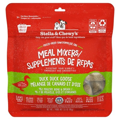 Stella & Chewy's Duck Duck Goose Duck Flavor Mixers Dry Dog Food - 3.5oz