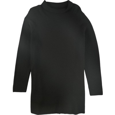 Eileen Fisher Womens Solid Tunic Sweater