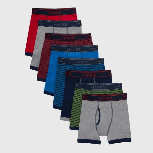 Hanes Boys 7pk 1 Ringer Underwear Colors May Vary Xl Target