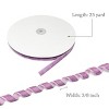 Wrapables 3/8 Inch Velvet Ribbon for Gift Wrapping, Wedding Decorations, Hair Bows, Crafting (25 Yards), Lavender - 2 of 4