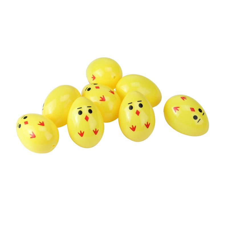 Northlight 8ct Springtime Chick Easter Egg Decorations 2.5” - Yellow, 2 of 5