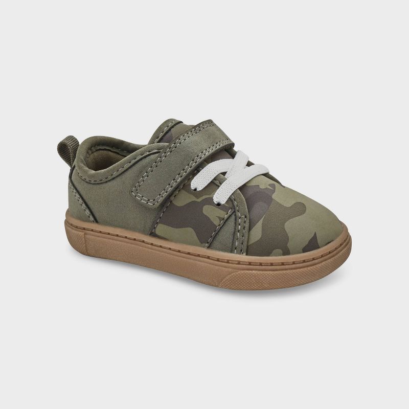 Carter's Just One You®️ Baby Sneakers Olive Green, 1 of 8