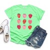 Simply Sage Market Strawberry Watercolor Chart Garment Dyed Tee - 3 of 4