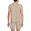 Lands' End Men's Short Sleeve Pique Johnny Collar Polo - 2 of 3