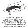 Amerock Franklin 3 Inch Center-to-Center Pull for Cabinets, Drawers, and Furniture - 4 of 4