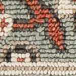 black, white, sage, rust, dark red