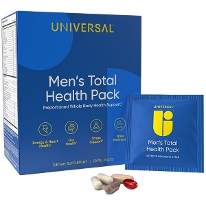Universal Men's Total Health Pack Dietary Supplement - 30 Packs - 1 of 2