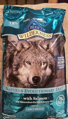 Blue wilderness on sale salmon dog food