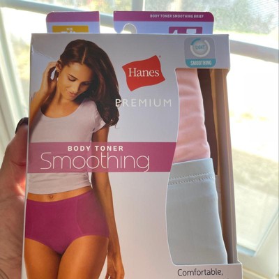 WOMENS 4PK BODY Toner Smoothing Tagless Briefs - Hanes Premium Assorted  Colors $14.75 - PicClick