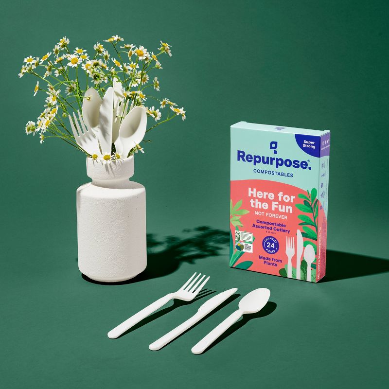 Repurpose Compostable Assorted Cutlery - 24ct, 3 of 6
