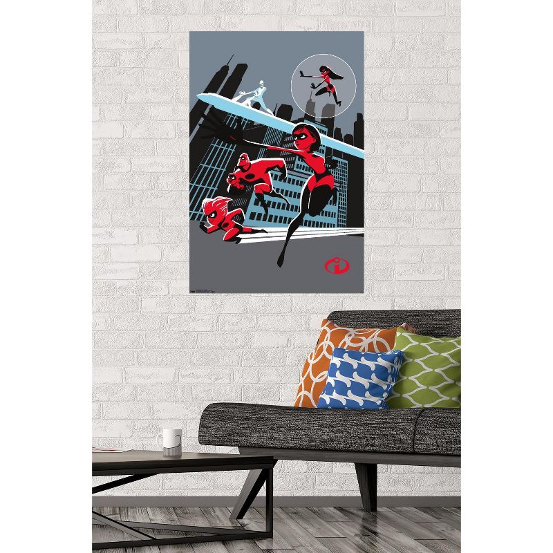 Trends International Disney Pixar The Incredibles 2 - Artistic Unframed Wall Poster Prints, 2 of 7