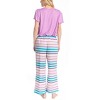 Muk Luks Artistic Garden S/S Capri Set - 2 of 4