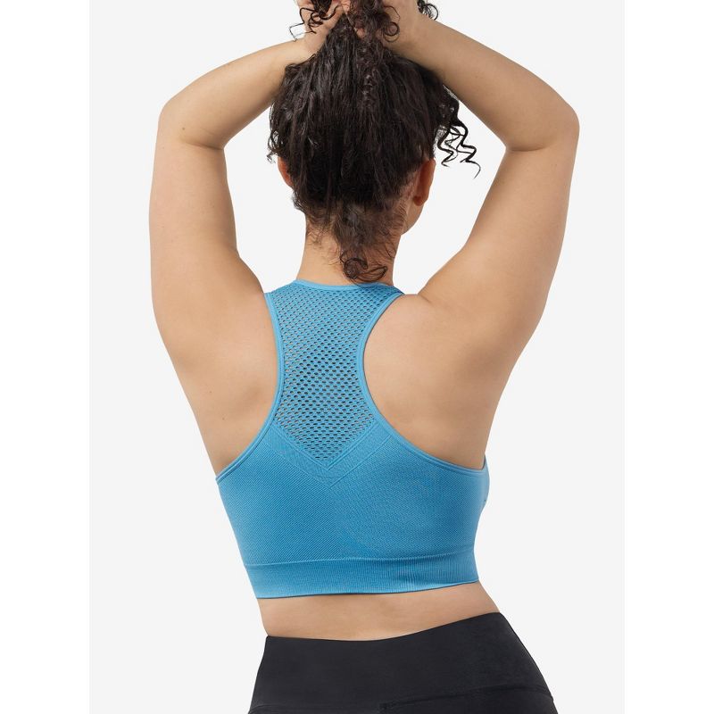 Leading Lady The Lea - Cooling Low-Impact Racerback Sports Bra, 2 of 8