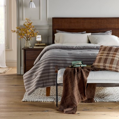 Woven Grid Throw Blanket – Hearth & Hand with Magnolia