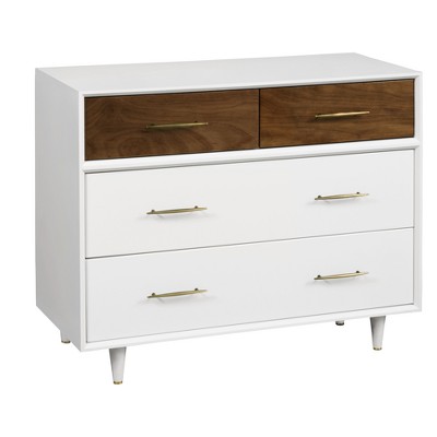 babyletto white dresser