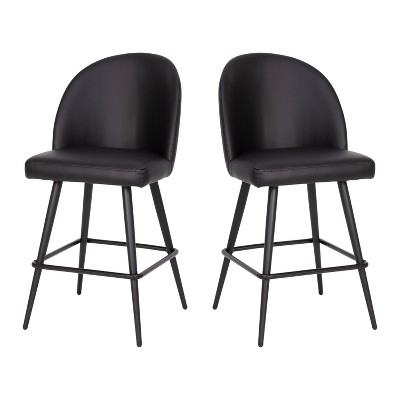 Taylor & Logan 2pk Alita Counter Height Barstools