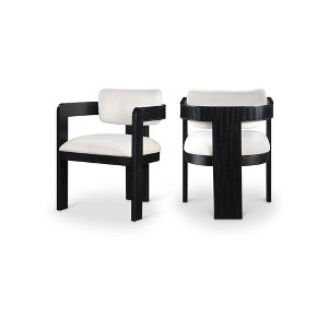 Meridian Furniture,Sacha Velvet Dining Chair, Set of 2 - 1 of 4