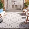 Courtyard CY8635 UV & Stain Resistant Non-Shedding Power Loomed Indoor/Outdoor Rugs - Safavieh - 2 of 4