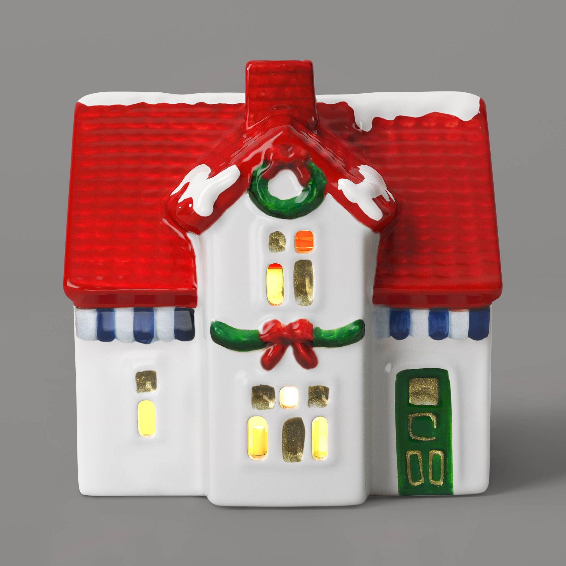 Ceramic LED House Christmas - Threshold™