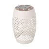 MOEPISY Patio End Table White - 2 of 4