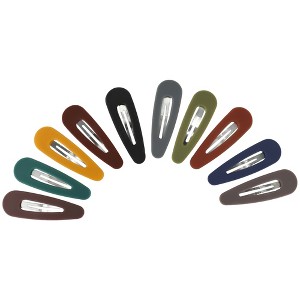 Unique Bargains Women's Classic Fashion Elegant Hair Clips Assorted Color 10 Pcs - 1 of 3