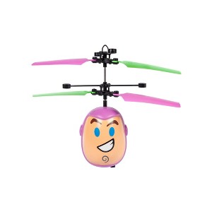 Pixar Toy Story Emoji Buzz Lightyear IR UFO Ball Helicopter - 1 of 4