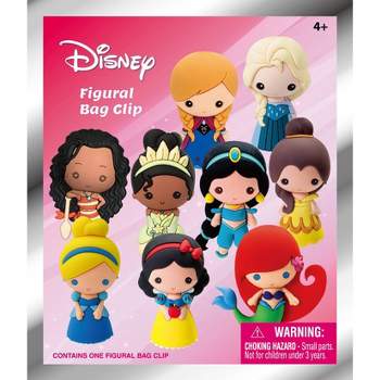 Disney Princesses with Food 3D Foam Bag Clip Case of 24