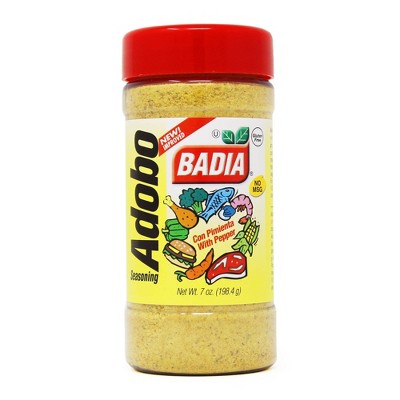 Badia Gluten Free Adobo Seasoning with Pepper - 7oz