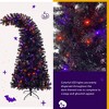 6FT Artificial Fir Christmas Tree, Bendable Grinch Style Xmas Tree with 1080 Lush Branch Tips, 300 LED Lights, Purple-ModernLuxe - 4 of 4