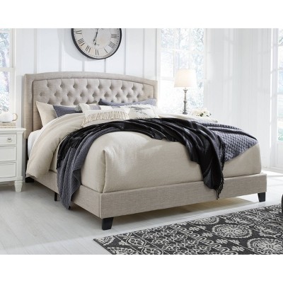 King Jerary Upholstered Bed Gray - Signature Design By Ashley : Target