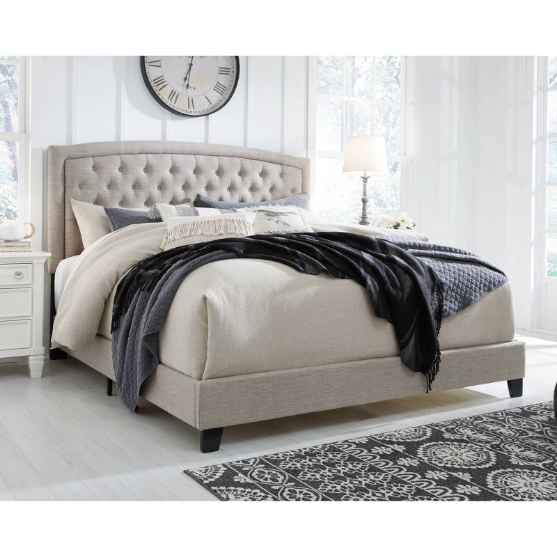 King Jerary Upholstered Bed Gray - Signature Design by Ashley, 2 of 10