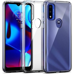 Entronix Case Compatible with Moto G Pure - [Hard Back] Clear Cover - 1 of 4