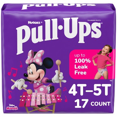 Pull-Ups Girls' Potty Training Pants - 4T-5T - 17ct