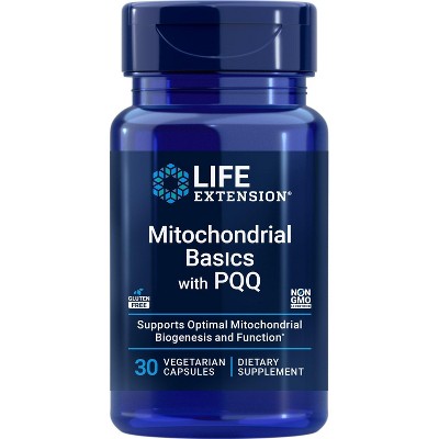 Mitochondrial Basics with BioPQQ by Life Extension  -  30 Vegetarian Capsule