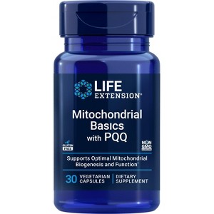 Mitochondrial Basics with BioPQQ by Life Extension  -  30 Vegetarian Capsule - 1 of 2