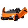 Qaba Lamborghini Revuelto Licensed 12V Kids Ride on Car, Battery Powered Kids Electric Car w/ Hydraulic Doors, Remote, Training Wheels - 4 of 4