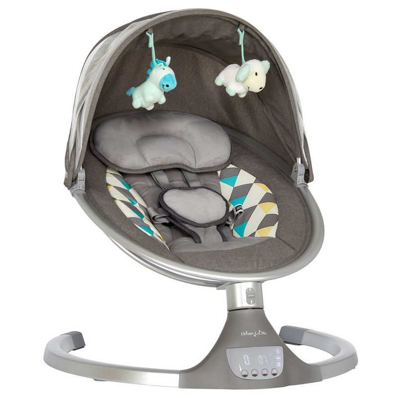 Dream on me Zazu Motorized Baby Swing for Infants - Bluetooth Music Speaker, 1 of 14
