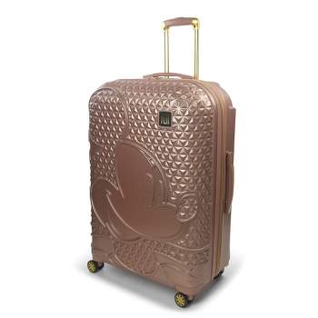 FUL Disney Textured Mickey Mouse 30in Hard Sided Rolling Luggage